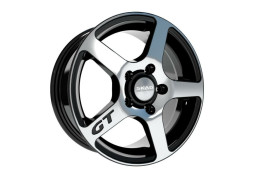 Skad Омега 6.5x15 5x100 ET45 DIA67.1 Алмаз черн