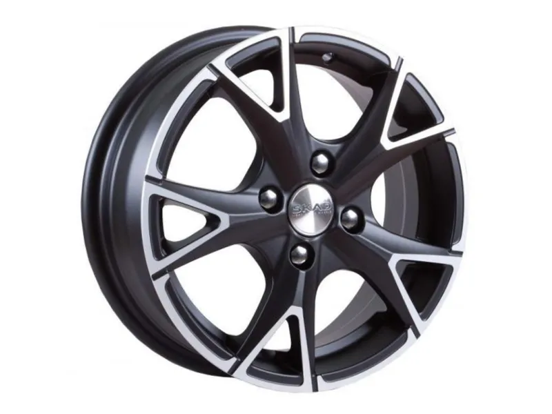 Skad Орлан 6x15 4x100 ET38 DIA67.1 Алмаз черн