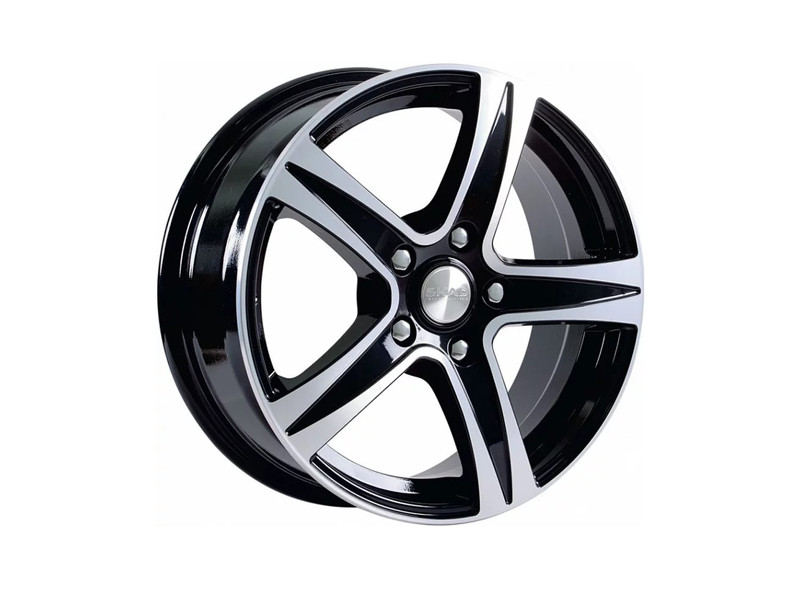 Skad Сакура 6.5x15 5x108 ET40 DIA58.1 Алмаз черн