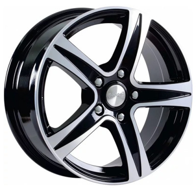 Skad Сакура 6.5x15 5x112 ET35 DIA66.6 Алмаз черн