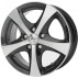 Skad Уран 2 5.5x14 4x98 ET35 DIA58.6 Алмаз черн