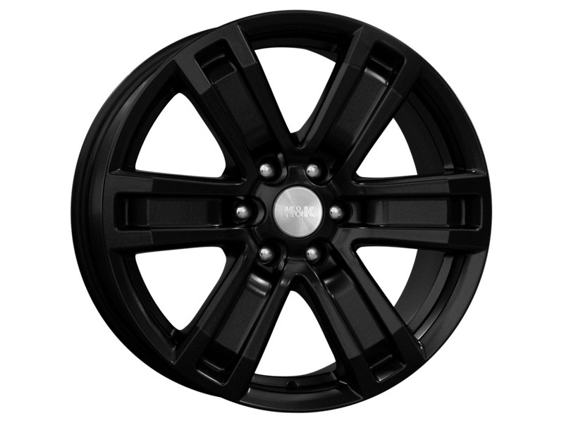 K&K R7-Рольф 7.5x17 6x139.7 ET30 DIA106.1 Алмаз черн