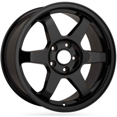 Angel JDM 719 5x17 5x112 ET40 DIA72.6 Black