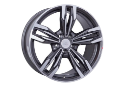 WSP Italy BMW (W683) Ithaca 9x20 5x120 ET32 DIA72.6 ANTHRACITE POLISHED