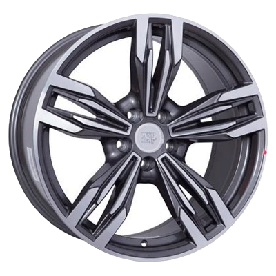 Литые диски WSP Italy BMW (W683) Ithaca 9x20 5x120 ET32 DIA72.6 ANTHRACITE POLISHED