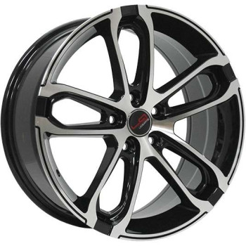 Replica Audi (A518) 8x18 5x112 ET47 DIA66.6 BKF