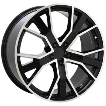 Replica Audi (A520) 9x20 5x130 ET55 DIA71.5 BKF