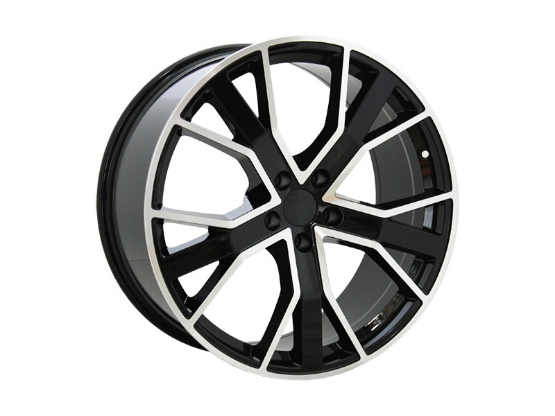 Replica Audi (A520) 9x20 5x130 ET55 DIA71.5 BKF