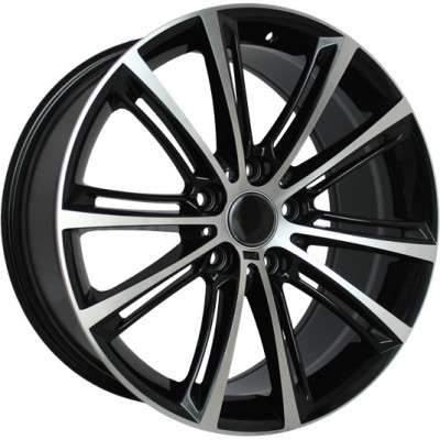Replica BMW (B528) 8x18 5x112 ET30 DIA66.6 BKF