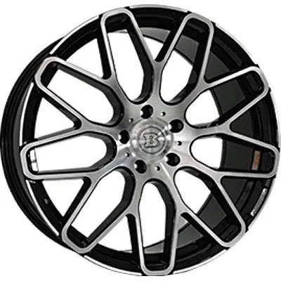 Replica Mercedes (MR967) 10x22 5x130 ET48 DIA84.1 BKF