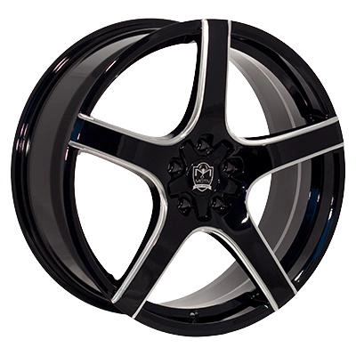 ZF 410BM 10x20 5x112/114.3 ET40 DIA73.1 Black