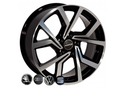 Replica Skoda BK5125 BP R15 W6.5 PCD5x100 ET42 DIA57.1