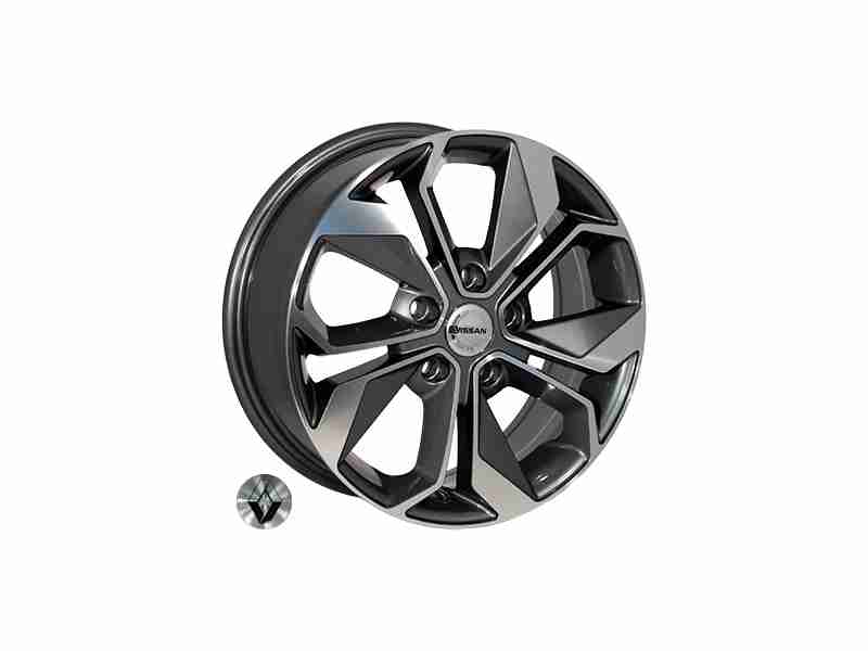 Zorat Wheels BK5168 7x17 5x114.3 ET40 DIA66.1 GP