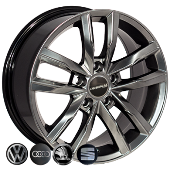 Zorat Wheels BK5182 7x16 5x112 ET45 DIA57.1 HB