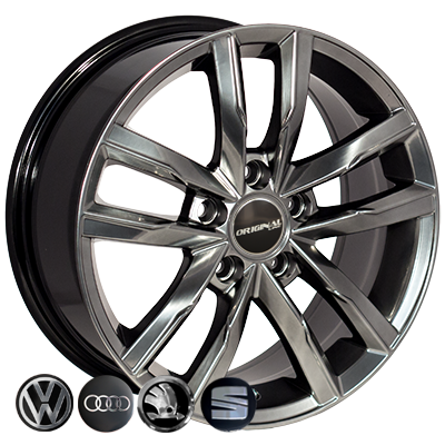 Литые диски Zorat Wheels BK5182 7x16 5x112 ET45 DIA57.1 HB