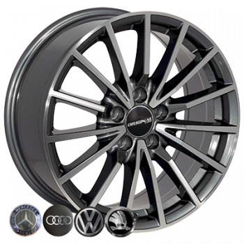 Zorat Wheels BK5246 GP R17 W7.5 PCD5x112 ET35 DIA66.6