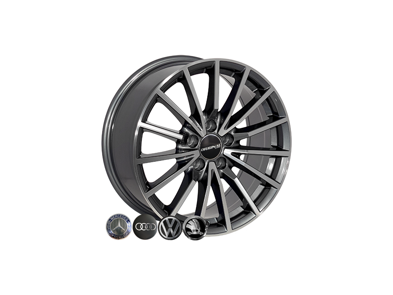 Zorat Wheels BK5246 GP R17 W7.5 PCD5x112 ET35 DIA66.6