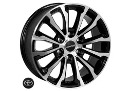 Zorat Wheels BK5312 7x17 5x114.3 ET51 DIA67.1 BP