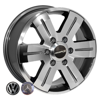 Литые диски Zorat Wheels BK562 7x16 6x130 ET60 DIA84.1 GP
