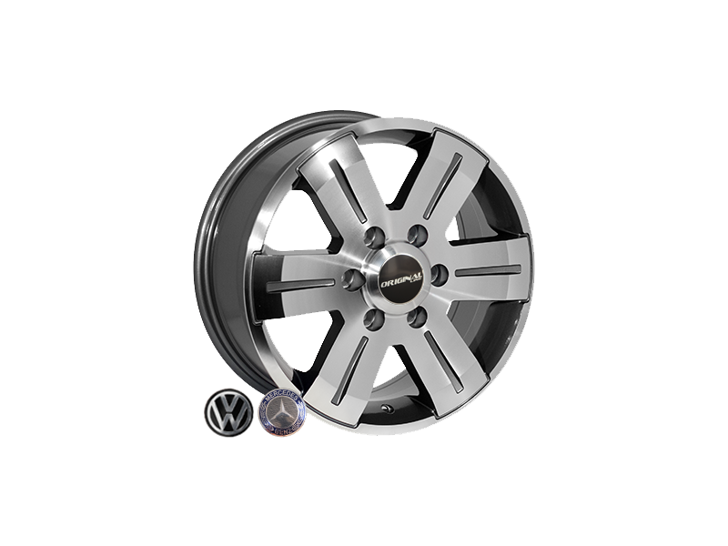 Литые диски Zorat Wheels BK562 7x16 6x130 ET60 DIA84.1 GP
