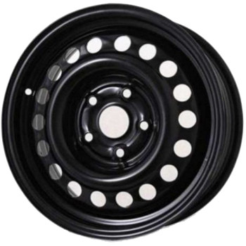Kapitan Сталь 6x15 4x100 ET43 DIA60.1 Black