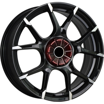 Replica Nissan (NS536) 6.5x16 5x114.3 ET40 DIA66.1 BKF