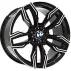 Replica BMW (B1143) 9.5x19 5x112 ET39 DIA66.6 BKF