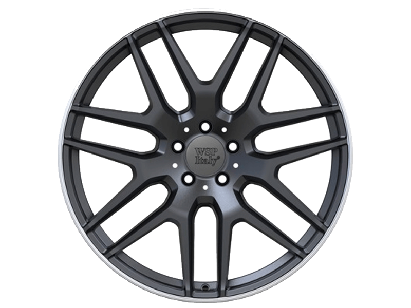 Литые диски WSP Italy Mercedes (W778) Eris 9.5x21 5x112 ET30 DIA66.6 DULL BLACK R POLISHED