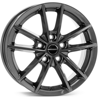 Borbet W 6x15 5x100 ET43 DIA57.1 ANTHR