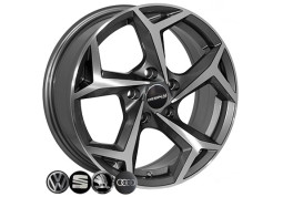 Zorat Wheels BK5340 6.5x16 5x112 ET40 DIA57.1 GP