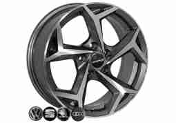 Zorat Wheels BK5340 6.5x16 5x100 ET35 DIA57.1 GP