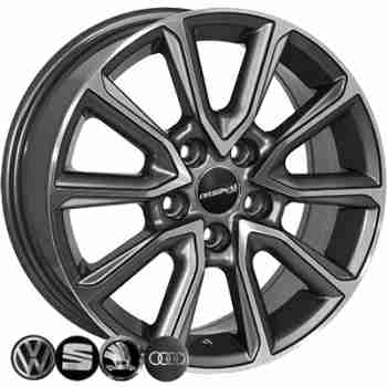 Zorat Wheels BK5344 6.5x16 5x112 ET40 DIA57.1 GP