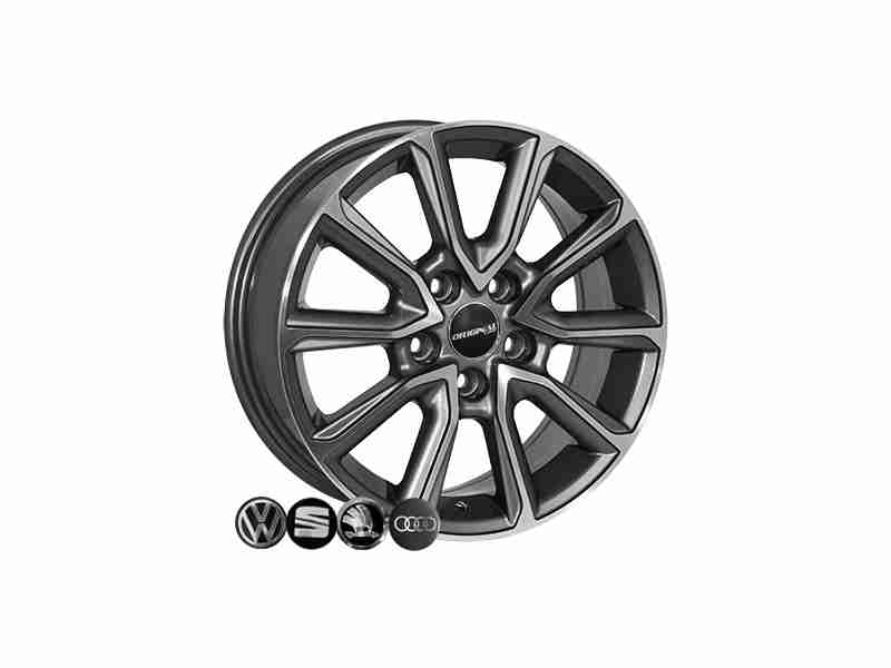 Zorat Wheels BK5344 6.5x16 5x112 ET40 DIA57.1 GP