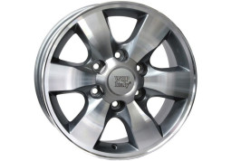 Литые диски WSP Italy Toyota (W1760) Sapporo 7x16 6x139.7 ET30 DIA106.1 ANTHRACITE POLISHED