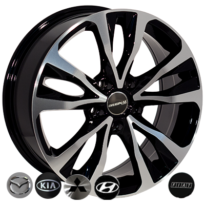 Replica Geely BK5212 BP R17 W7.0 PCD5x114.3 ET40 DIA67.1