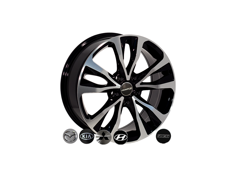 Replica Geely BK5212 BP R17 W7.0 PCD5x114.3 ET40 DIA67.1