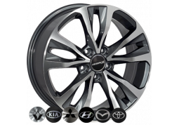 Replica Mitsubishi BK5212 GP R17 W7.0 PCD5x114.3 ET45 DIA67.1