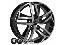 Replica Peugeot FR876 BMF R16 W6.5 PCD4x108 ET27 DIA65.1