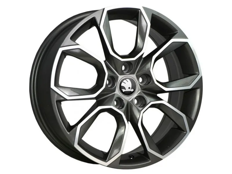 Replica LegeArtis Skoda SK516 6.5x16 5x112 ET46 DIA57.1 BKF