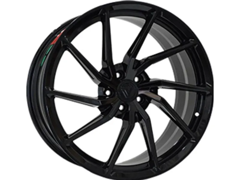 Vissol Forged F-930 9x20 5x108 ET38 DIA63.4 Black