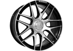Replica Mercedes (MR251) 8.5x19 5x112 ET39 DIA66.6 BKF