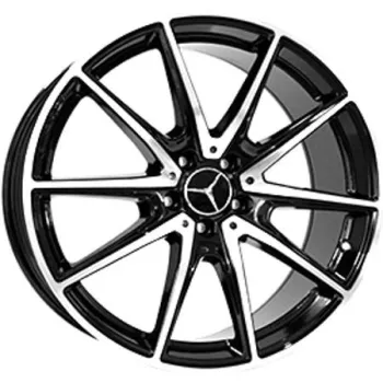 Replica Mercedes (MR5008) 9.5x20 5x112 ET38 DIA66.6 BKF