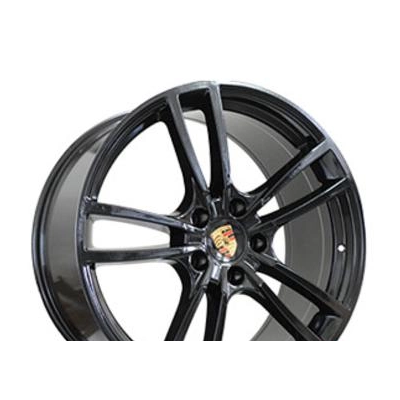 Replica Porsche (PR1378) 9.5x21 5x130 ET50 DIA71.6 Black
