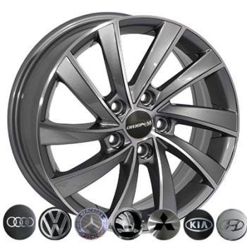 Zorat Wheels BK5290 6.5x16 5x112 ET46 DIA57.1 GP