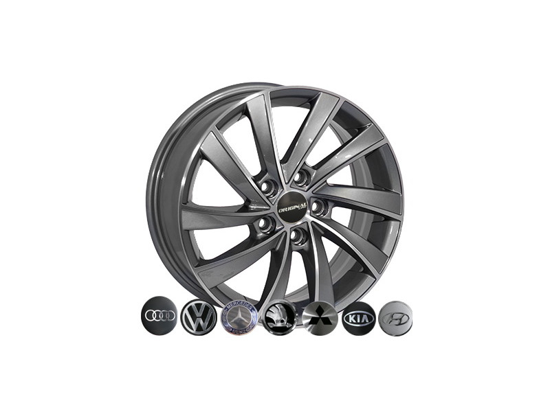 Zorat Wheels BK5290 6.5x16 5x112 ET46 DIA57.1 GP