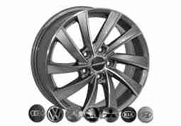 Zorat Wheels BK5290 6.5x16 5x114.3 ET40 DIA67.1 GP