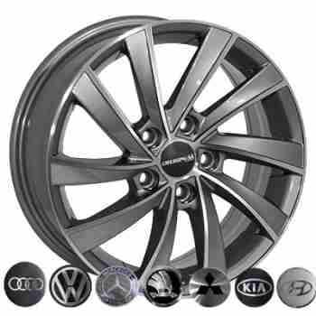 Zorat Wheels BK5290 6.5x16 5x114.3 ET40 DIA67.1 GP