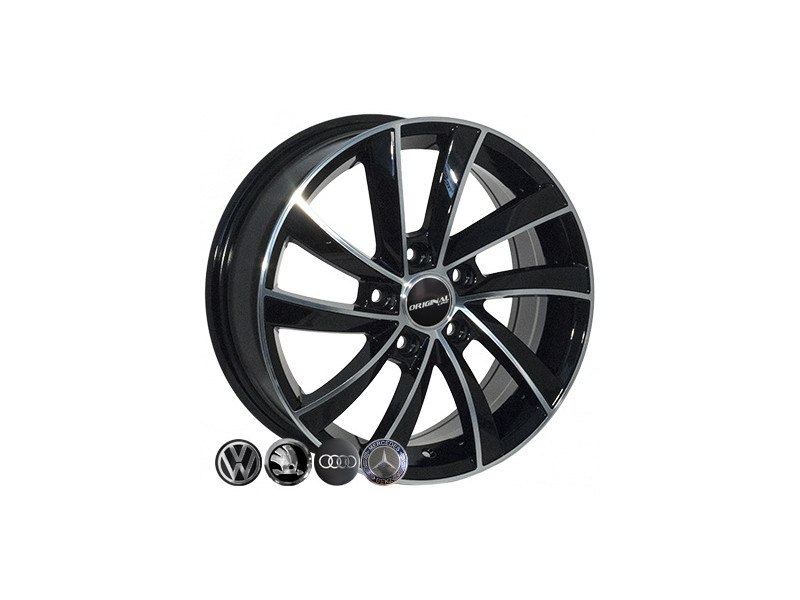 Zorat Wheels BK5290 6.5x16 5x112 ET46 DIA57.1 BP