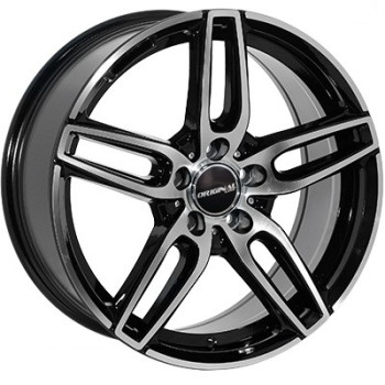 Zorat Wheels BK5434 7.5x17 5x112 ET45 DIA66.6 BP