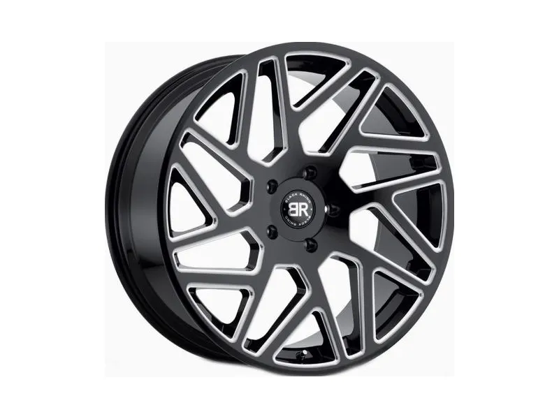 Black Rhino Cyclone 9.5x22 5x150 ET25 DIA110.1 GBW/MS